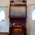 organ ready for tuning