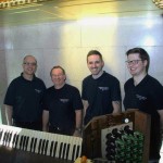 The team from left to right: Craig Watson, David Robinson, Michael Clough (Team Leader) and Kelvin Kent